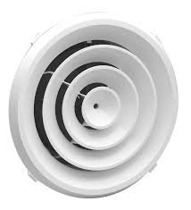 If the diffuser is round, simply measure the diameter, which is the distance from one side to the other through the center. Rz Round Rezzin Round Ceiling Diffuser