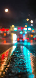 This gorgeous abstract art is offered in calming blue, yellow, orange, red, purple, or gray. Iphone Xr Wallpapers Download Rainy City Nature City Lights Background Portrait 828x1792 Wallpaper Teahub Io