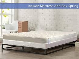 Nutan Medium Firm 7 Inch High Density Poly Foam Mattress And 5 Inch Unassembled Wood Boxspring Foundation Set Queen Size In 2020 Mattress Foundation Sets Foam Mattress