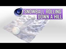 Sign up for free today! In This Tutorial We Ll Looking At How To Create A Snowball Rolling Down A Hill Animation With A Snow Trail That Is Left Cinema 4d Tutorial Cinema 4d Tutorial