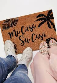 Literally my house is your house. Buy Premier Beige Mi Casa Su Casa Door Mat For Women In Manama Other Cities 1901939