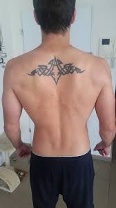 Dragons are the most common tribal back tattoos for men, especially in asian ethnicity. Upper Back Tribal Tattoo Cover Tattoo Com