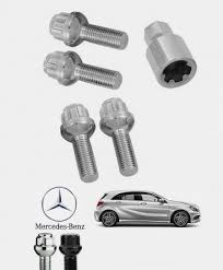 Ecrous Antivol De Roues Mercedes Classe A W176