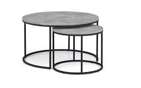 For more compact spaces, choose from our range of stylish nests. Staten Concrete Round Nesting Coffee Table Flanagans Furniture 23 000 Items Online Furniture Stores Dublin
