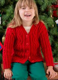 This free pattern for a wraparound sweater will keep your little one cozy and warm. Cardigans For Children Knitting Patterns In The Loop Knitting