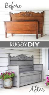 You will surely love the experience of seeing the transformation of your unused bed. 40 Creative Outdoor Bench Diy Ideas And Tutorials 2017