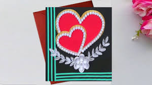 This can give a very elegant, professional effect to your greeting card. Heart Design Greeting Card Simple Handmade Birthday Greeting Cards For Girls Boys Youtube