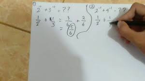 Sehingga diambil ekstraksi desimal untuk melakukan perhitungan selanjutnya hingga diperoleh hasil yang. Pangkat Negatif Sederhana Youtube