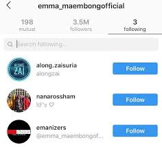 Emma maembong dan abang syed saddiq, syed abdullah kelihatan di majlis birthday atau ulang tahun kelahirannya di johor. Unfollow Di Instagram Hubungan Emma Maembong Dan Syed Abdullah Putus