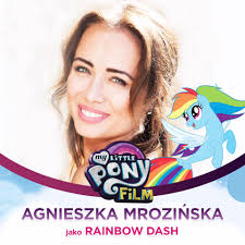 Podobno od dawna o tym marzy. 1547382 Agnieszka Mrozinska Human Irl Irl Human Mlp Movie Cast Icons My Little Pony Logo My Little Pony The Movie Photo Polish Rainbow Dash Safe Seaponified Seapony G4 Seapony Rainbow Dash