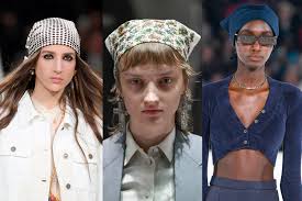 A bandana is a large, printed handkerchief that can be worn in around the neck, but it is most commonly used as hair accessory that you tie around your head, like a headband. 9 Scarves And Bandanas To Wear In Your Hair Inspired By The Fall 2020 Runways Vogue