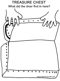 Coloring pages treasure map page printable pdf free open chest. 10 Best For Simple Open Treasure Chest Drawing Barnes Family