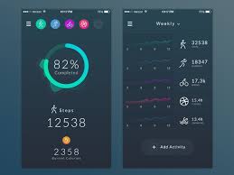 Fitness Tracker App Health App Design Health App Fitness Tracker App
