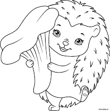 Coloriage Herisson Pour Enfants 150 Pieces Imprimer A4