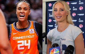 DeWanna Bonner Hypes Up Sophie Cunningham's Work Ethic