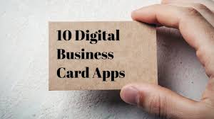 Compare top business apps, alternatives and pricing. 10 Apps For Creating A Digital Business Card Small Business Trends