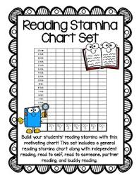 Reading Stamina Chart Worksheets Teaching Resources Tpt