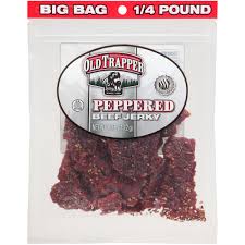 Old Trapper Beef Jerky Peppered 4 Oz Walmart Com