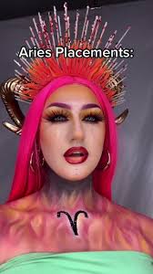 Aries Szn Makeup Look