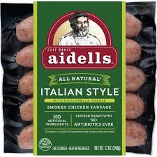 Ingredients 1 package chicken & apple smoked sausage links 2 1/2 cup sweet potatoes (quartered) 1/2 cup frozen spinach (coarsely chopped) Aidells Shop Groceries Target