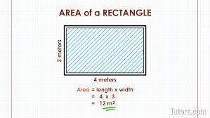 Normally the areas of regular polygons are calculated by the cross multification of their two dimentional units. How To Find The Area Of A Rectangle Formula Video Tutors Com
