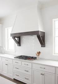 Like This Simple Detail Under The Hood Instead Of The Other Trim Options Other Hoods Have Add A Shelf Make Kitchen Hood Design Kitchen Vent Kitchen Vent Hood