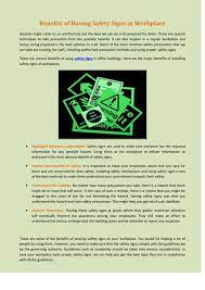 We did not find results for: Benefits Of Having Safety Signs At Workplace By Steve Martin Issuu