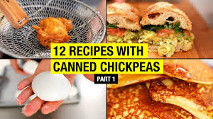 Delicious, creative dinner recipes that are perfect for cooking and enjoying at home! 12 Creative Recipes With Canned Chickpeas Beyond Hummus Part 1 3 Recipes Canned Chickpeas Chickpea