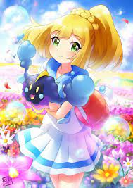 Lillie And Nebby Dessin Pokemon Pokemon Dessin