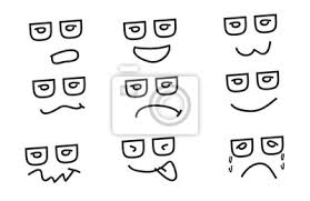 Sammlung von nadine roßa — sketchnotes, illustration zeichnung tutorial körper zeichnen gesicht ausdruck griechische kunst künstlerbedarf kunst. Set Von Hand Zeichnen Cartoon Emotion Vektor Leinwandbilder Bilder Smileys Lachen Gesichts Myloview De