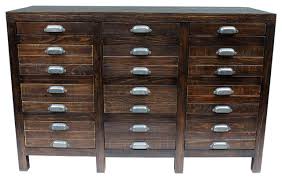 Over 200 years old and made with hand forged. Emerson Solid Wood 12 Drawer Dresser Sideboard Dark Pine Transitional Dressers By Crafters And Weavers