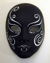 Paisley Swirls Masks Masquerade Mask Painting Carnival Masks