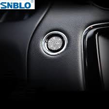 Car Engine Start Ring Trim For Range Rover Evoque 2011 2018 Accessories Car Us 9 90 Range Rover Evoque Range Rover Interior Accessories
