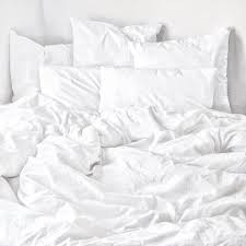 Aesthetic Black And White Bed Sheets Shine By Three White Bedding White Sheets Bed