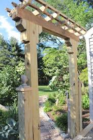 Plus, the project is fairly easy to build, requiring only basic carpentry skills, and can provide years of outdoor enjoyment. Easy To Build Garden Arbor Trellis With Bench Woodworking Plans Garden Structures Shade Home Garden