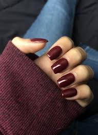 They come in 12 different sizes (2 of. 52 New Ideas For Fails Design Burgundy Deep Red Burgundy Acrylic Nails Squoval Nails Burgundy Nails