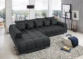 Wohnlandschaft In Grau Von Carryhome Grey Sectional Sofa Grey Sofa Living Room Cheap Sofa Sets