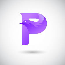 Letter P With Dove Logo Concept Creative And Elegant Logo Design Logo Concept Graphic Design Infographic Elegant Logo Design