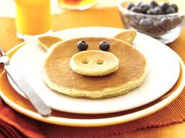 Piggy Pancakes Recipe Breakfast For Kids Food Recipes