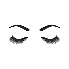 Eyelashes And Brows Svg Png Dxf Digital Download Clipart Etsy In 2021 Woman Face Silhouette Eyelashes Drawing Woman Silhouette