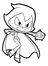 Original drawing for raven lord you may color this artwork, but please keep my 11 free printable raven coloring pages in vector format, easy to print from any device and automatically fit any paper size. Teen Titans Coloring Pages 110 Images Free Printable