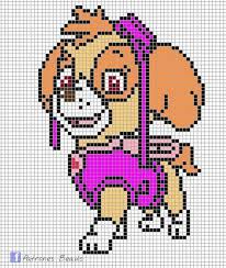 Bonjour, je crois qu'une nouvelle nuit blanche s'annonce. Pixel Art Pat Patrouille Gamboahinestrosa