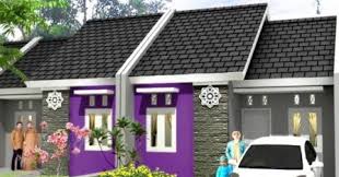 Inspirasi pertama untuk warna cat rumah minimalis yang bisa kamu gunakan adalah oceanside. Ide Cat Rumah Minimalis Warna Ungu Tampak Depan Cat Rumah 2020