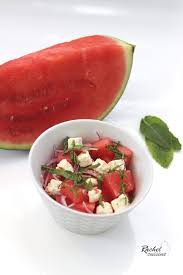 Salade Pasteque Feta Et Menthe Rachel Cuisine Rachel Cuisine Recettes De Cuisine Cuisine