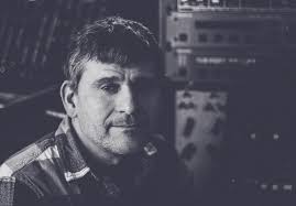 Mark Bower in the studio today while I mix drums we laid down with John  Cunningham behind the kit for The Walkaways upcoming full length. Thanks to  Hannah Kaitlin Goff for capturing