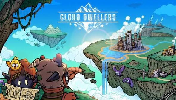 Koloni pulau langit dalam game Cloud Dwellers