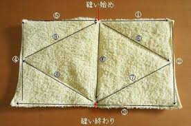 同じ場所を2度縫わない雑巾の縫い方 mederu blog 雑巾 作り方 雑巾 雑巾 手縫い