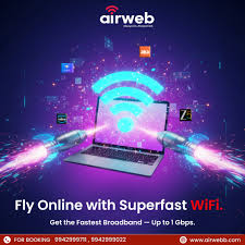 AirWebb ₹899 Unlimited Internet Plan – Best 100 Mbps Broadband with 20+ OTT & 350+ Channels