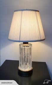 Vintage Waterford Crystal Table Lamp Crystal Table Lamps Table Lamp Lamp