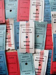 Vintage Tickets 12 Queensland Rail Tickets 4 By Thriftypyg 3 00 Vintage Ticket Rail Ticket Ticket Design